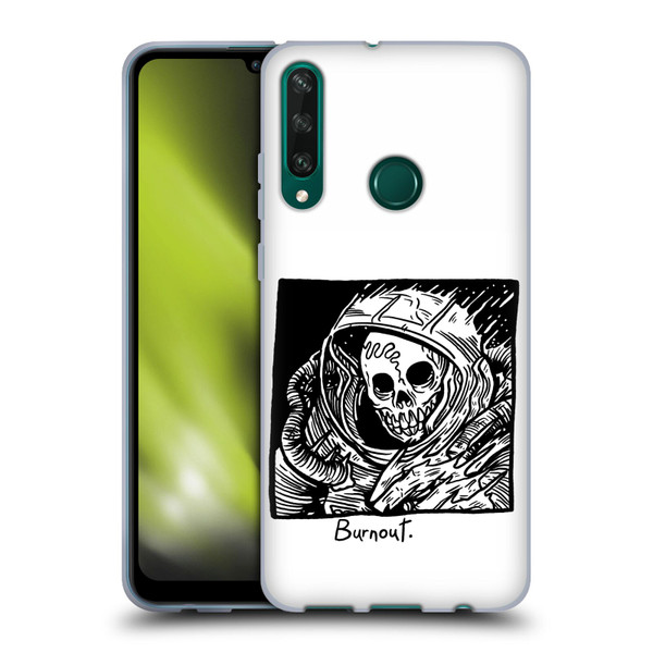 Matt Bailey Skull Burnout Soft Gel Case for Huawei Y6p