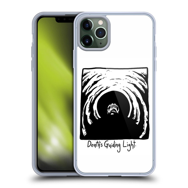 Matt Bailey Skull Deaths Guiding Light Soft Gel Case for Apple iPhone 11 Pro Max