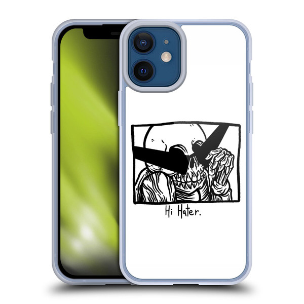 Matt Bailey Skull Hi Hater Soft Gel Case for Apple iPhone 12 Mini