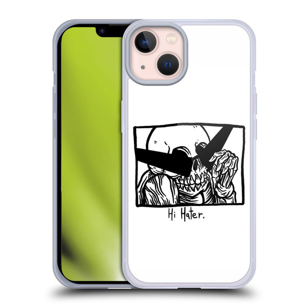 Matt Bailey Skull Hi Hater Soft Gel Case for Apple iPhone 13