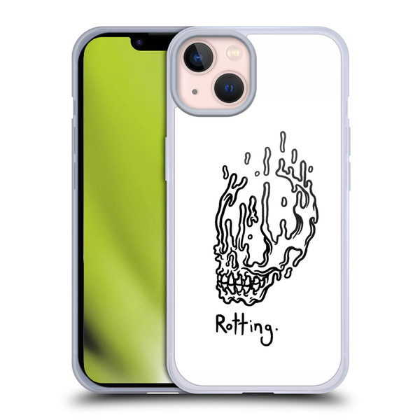 Matt Bailey Skull Rotting Soft Gel Case for Apple iPhone 13