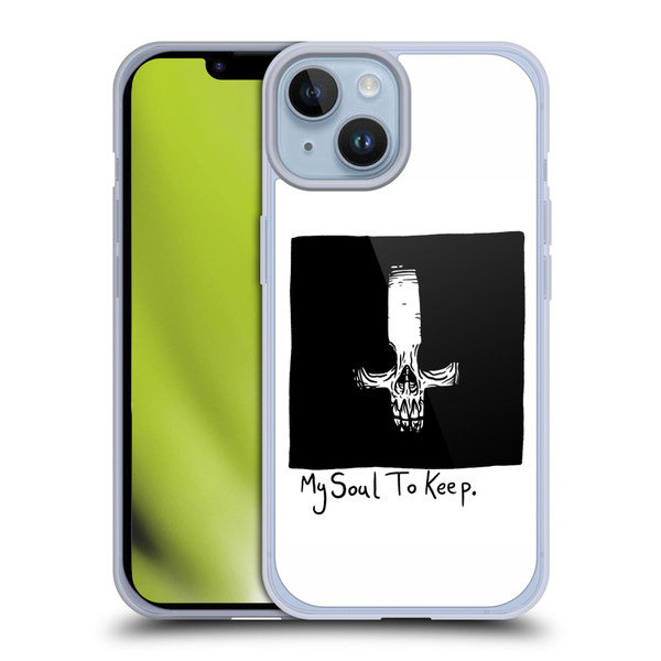 Matt Bailey Skull My Soul To Keep Soft Gel Case for Apple iPhone 14