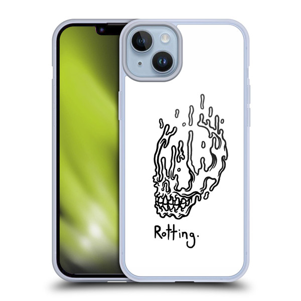 Matt Bailey Skull Rotting Soft Gel Case for Apple iPhone 14 Plus