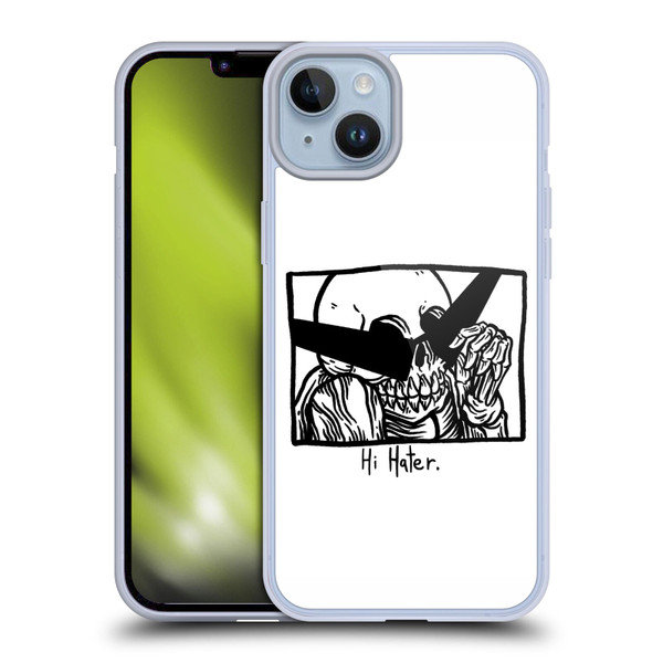 Matt Bailey Skull Hi Hater Soft Gel Case for Apple iPhone 14 Plus