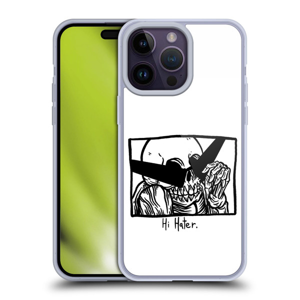 Matt Bailey Skull Hi Hater Soft Gel Case for Apple iPhone 14 Pro Max
