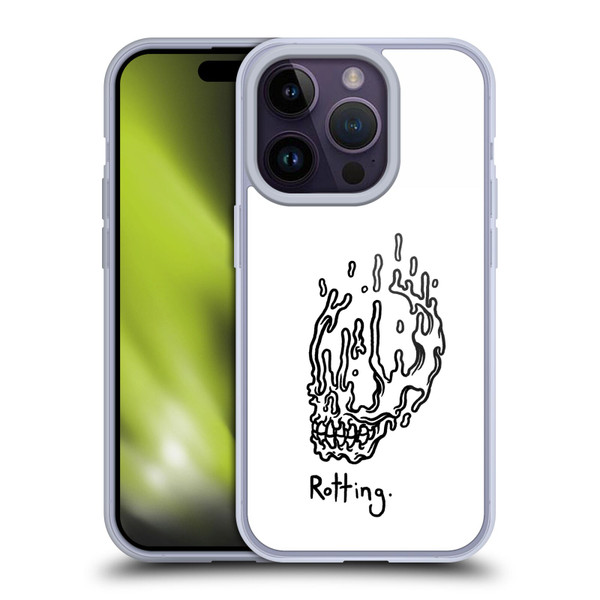 Matt Bailey Skull Rotting Soft Gel Case for Apple iPhone 14 Pro