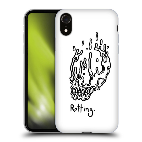 Matt Bailey Skull Rotting Soft Gel Case for Apple iPhone XR