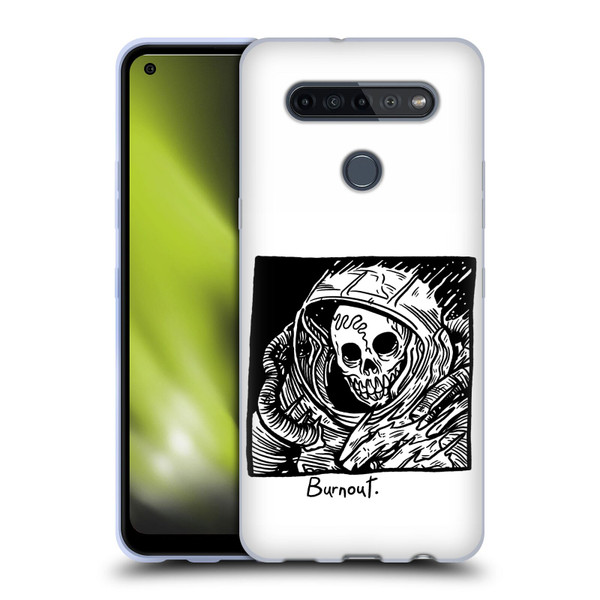 Matt Bailey Skull Burnout Soft Gel Case for LG K51S