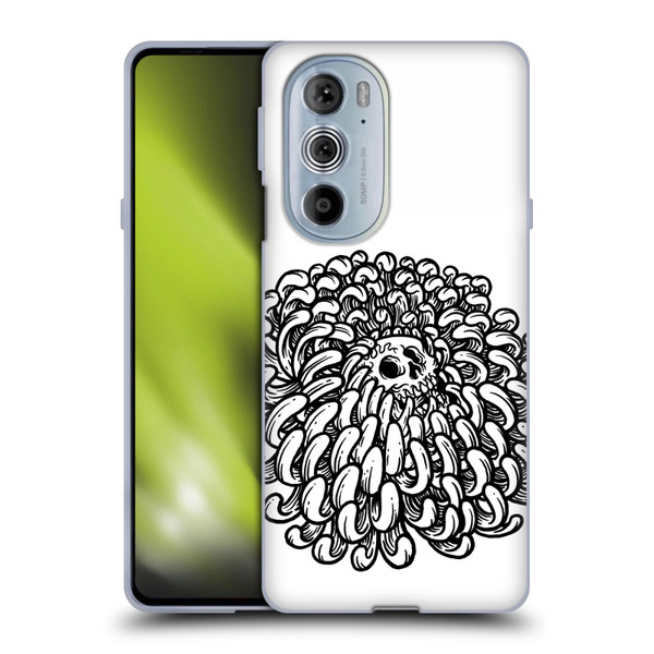 Matt Bailey Skull Flower Soft Gel Case for Motorola Edge X30