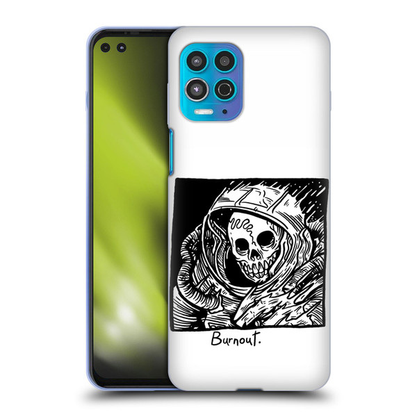 Matt Bailey Skull Burnout Soft Gel Case for Motorola Moto G100
