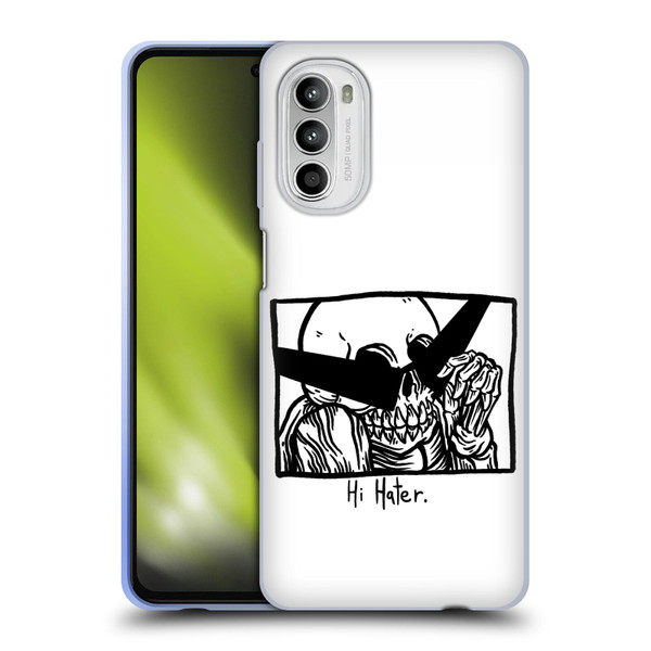Matt Bailey Skull Hi Hater Soft Gel Case for Motorola Moto G52