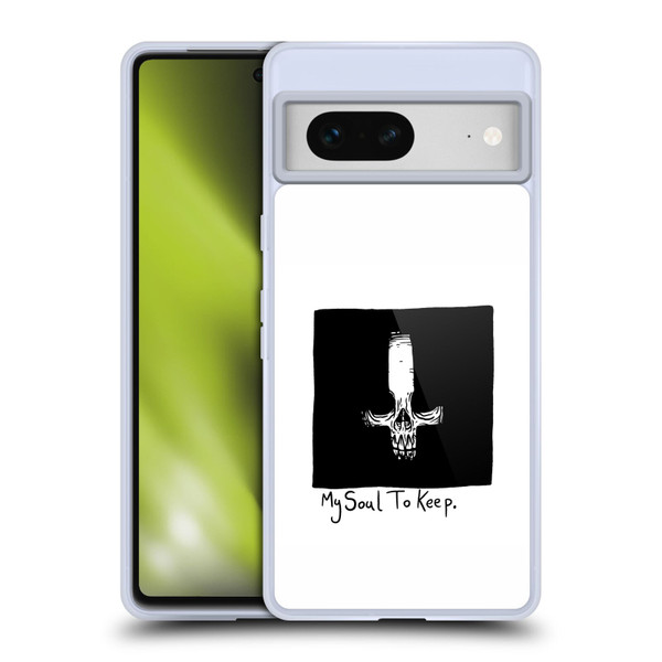 Matt Bailey Skull My Soul To Keep Soft Gel Case for Google Pixel 7