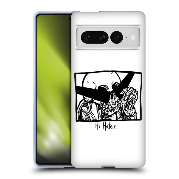 Matt Bailey Skull Hi Hater Soft Gel Case for Google Pixel 7 Pro