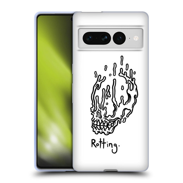 Matt Bailey Skull Rotting Soft Gel Case for Google Pixel 7 Pro
