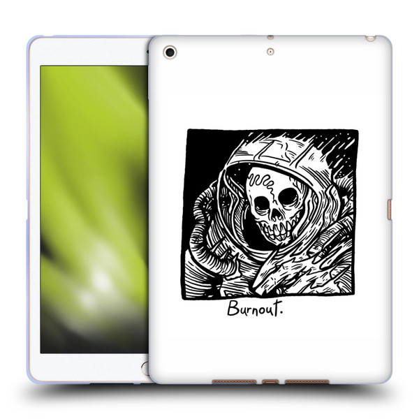 Matt Bailey Skull Burnout Soft Gel Case for Apple iPad 10.2 2019/2020/2021