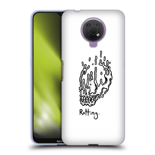 Matt Bailey Skull Rotting Soft Gel Case for Nokia G10