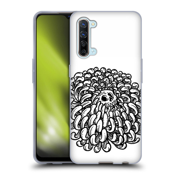 Matt Bailey Skull Flower Soft Gel Case for OPPO Find X2 Lite 5G