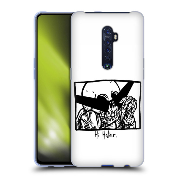 Matt Bailey Skull Hi Hater Soft Gel Case for OPPO Reno 2