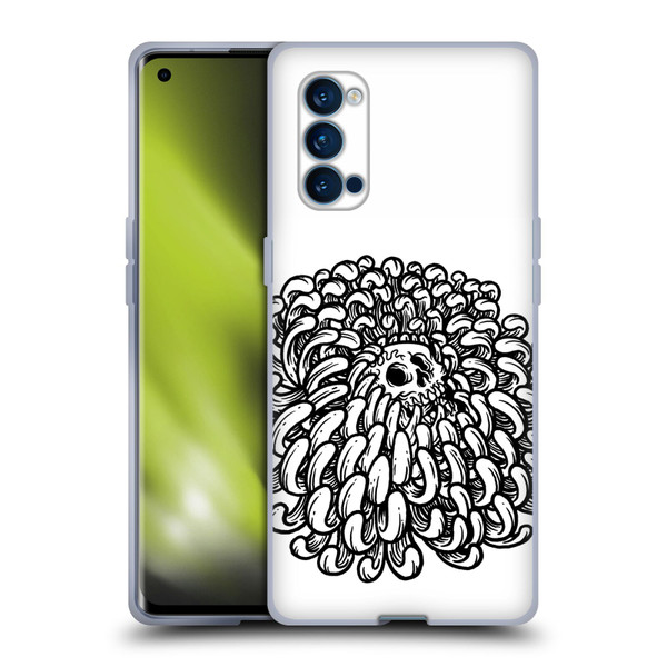 Matt Bailey Skull Flower Soft Gel Case for OPPO Reno 4 Pro 5G