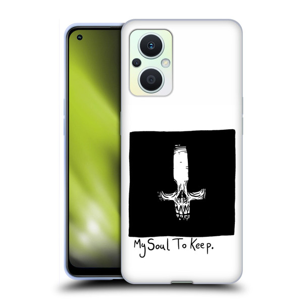 Matt Bailey Skull My Soul To Keep Soft Gel Case for OPPO Reno8 Lite