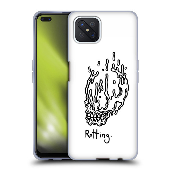 Matt Bailey Skull Rotting Soft Gel Case for OPPO Reno4 Z 5G