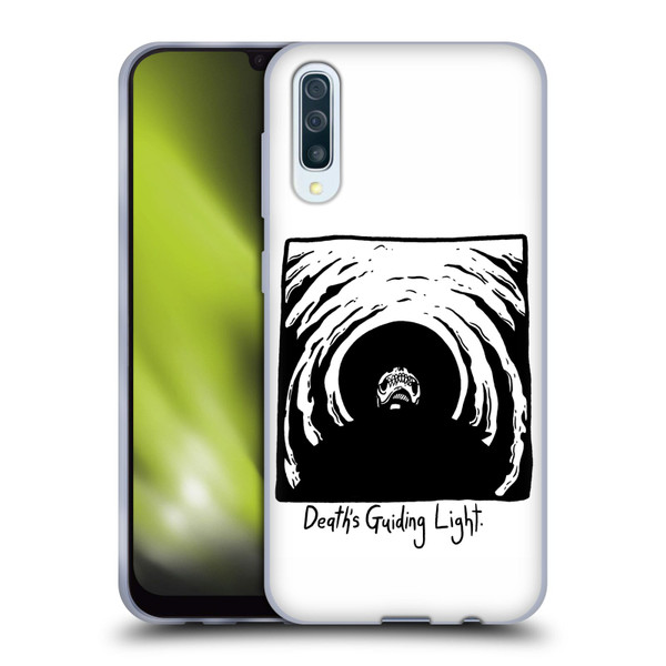 Matt Bailey Skull Deaths Guiding Light Soft Gel Case for Samsung Galaxy A50/A30s (2019)