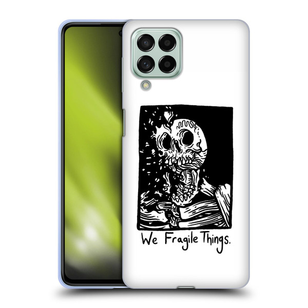 Matt Bailey Skull We Fragile Things Soft Gel Case for Samsung Galaxy M53 (2022)