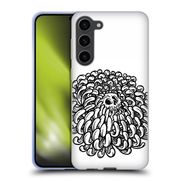 Matt Bailey Skull Flower Soft Gel Case for Samsung Galaxy S23+ 5G