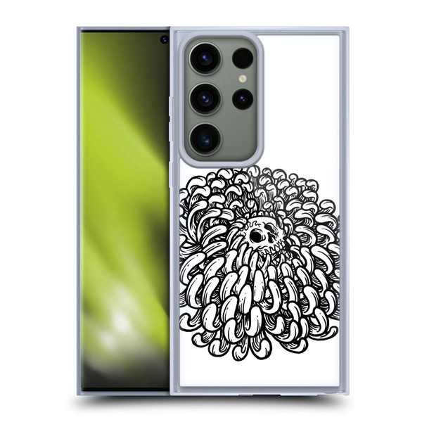 Matt Bailey Skull Flower Soft Gel Case for Samsung Galaxy S23 Ultra 5G