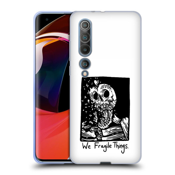 Matt Bailey Skull We Fragile Things Soft Gel Case for Xiaomi Mi 10 5G / Mi 10 Pro 5G