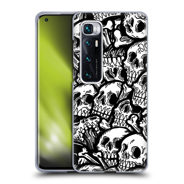 Matt Bailey Skull All Over Soft Gel Case for Xiaomi Mi 10 Ultra 5G