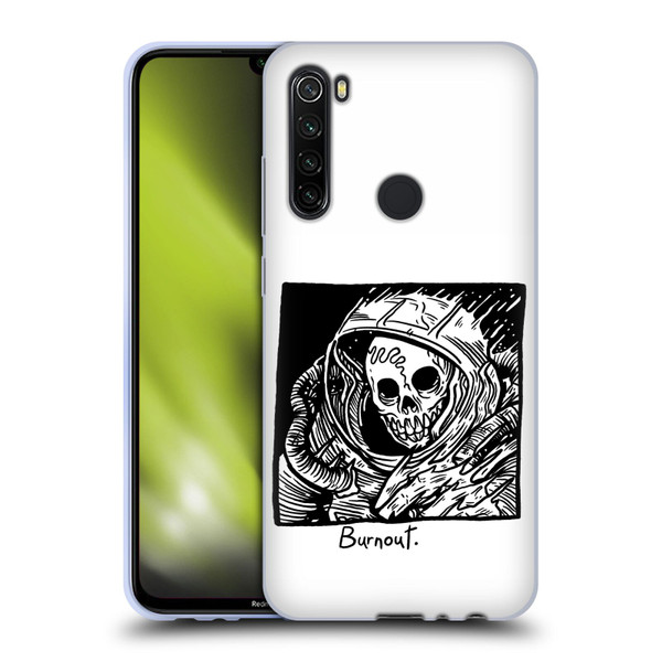 Matt Bailey Skull Burnout Soft Gel Case for Xiaomi Redmi Note 8T