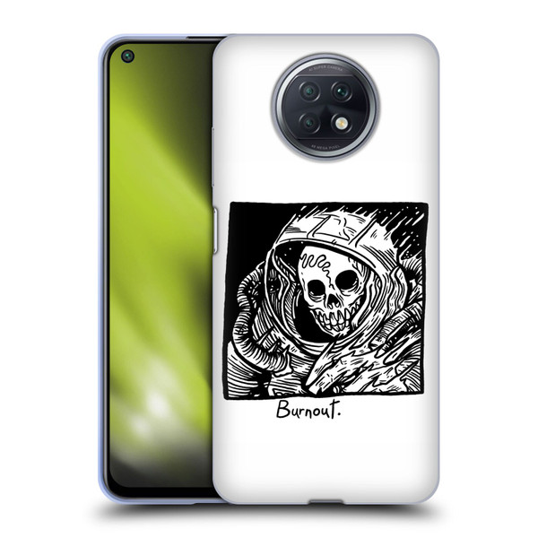 Matt Bailey Skull Burnout Soft Gel Case for Xiaomi Redmi Note 9T 5G