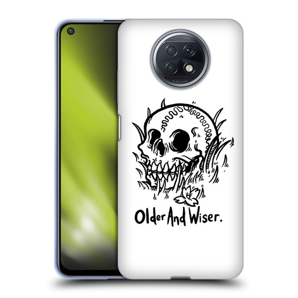 Matt Bailey Skull Older And Wiser Soft Gel Case for Xiaomi Redmi Note 9T 5G