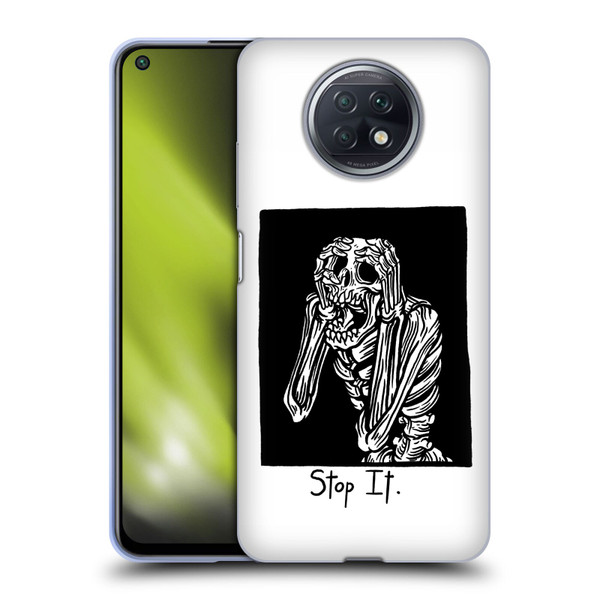 Matt Bailey Skull Stop It Soft Gel Case for Xiaomi Redmi Note 9T 5G