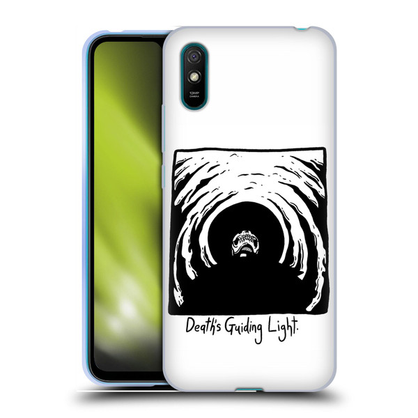 Matt Bailey Skull Deaths Guiding Light Soft Gel Case for Xiaomi Redmi 9A / Redmi 9AT