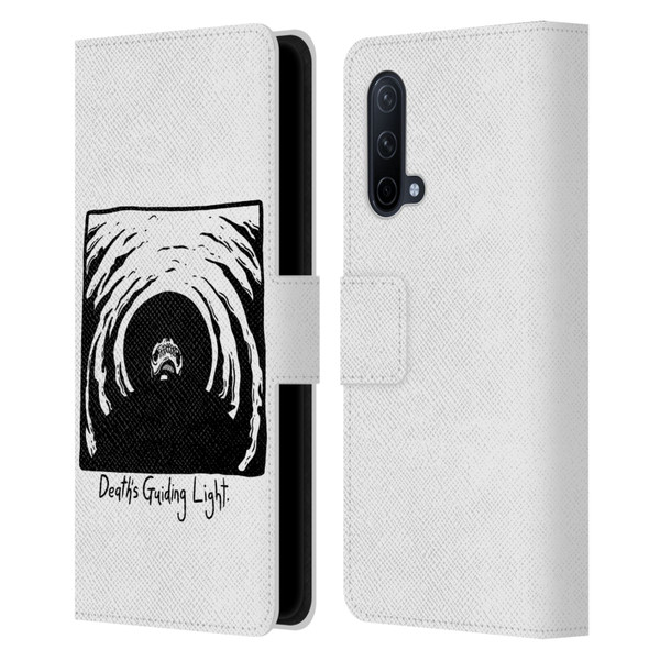 Matt Bailey Skull Deaths Guiding Light Leather Book Wallet Case Cover For OnePlus Nord CE 5G