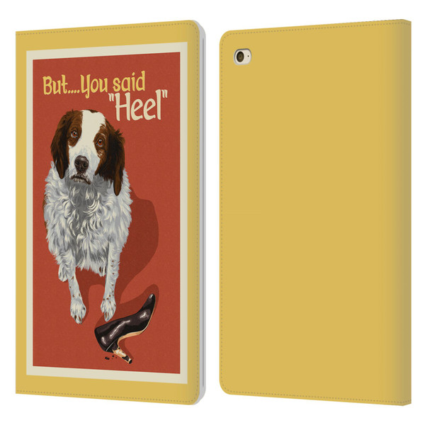 Lantern Press Dog Collection But You Said Leather Book Wallet Case Cover For Apple iPad mini 4