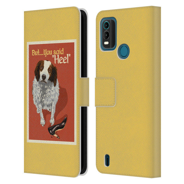 Lantern Press Dog Collection But You Said Leather Book Wallet Case Cover For Nokia G11 Plus