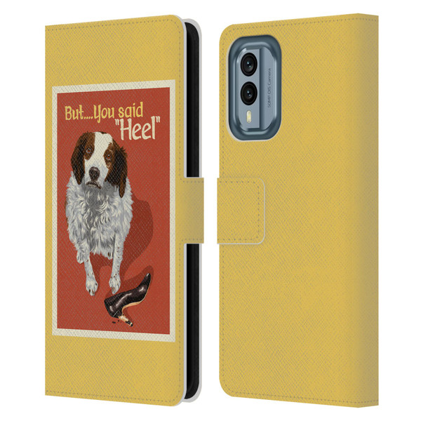Lantern Press Dog Collection But You Said Leather Book Wallet Case Cover For Nokia X30