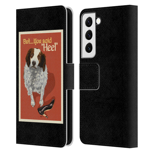 Lantern Press Dog Collection But You Said Leather Book Wallet Case Cover For Samsung Galaxy S22 5G