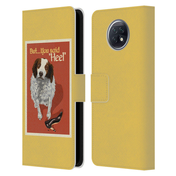 Lantern Press Dog Collection But You Said Leather Book Wallet Case Cover For Xiaomi Redmi Note 9T 5G