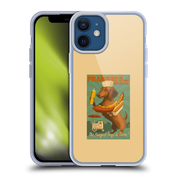 Lantern Press Dog Collection Frankie's Soft Gel Case for Apple iPhone 12 Mini
