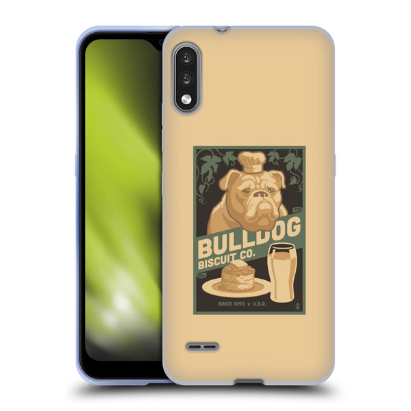 Lantern Press Dog Collection Bulldog Soft Gel Case for LG K22