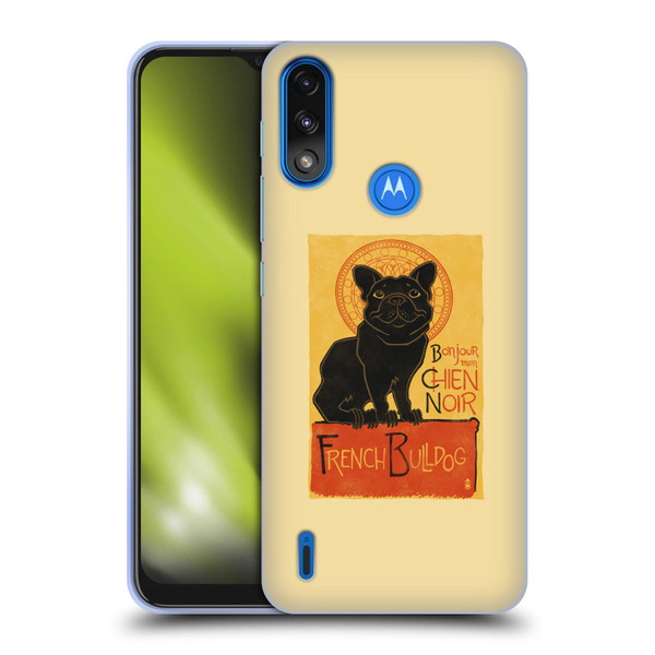 Lantern Press Dog Collection French Bulldog Soft Gel Case for Motorola Moto E7 Power / Moto E7i Power