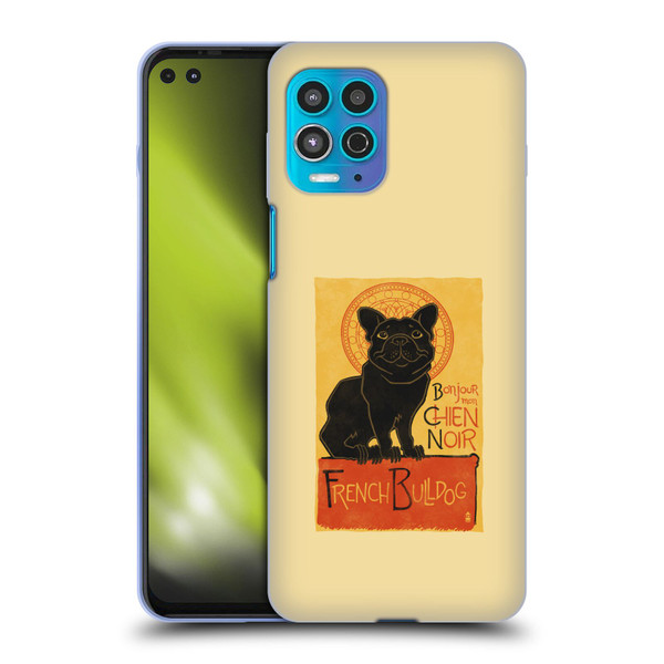 Lantern Press Dog Collection French Bulldog Soft Gel Case for Motorola Moto G100