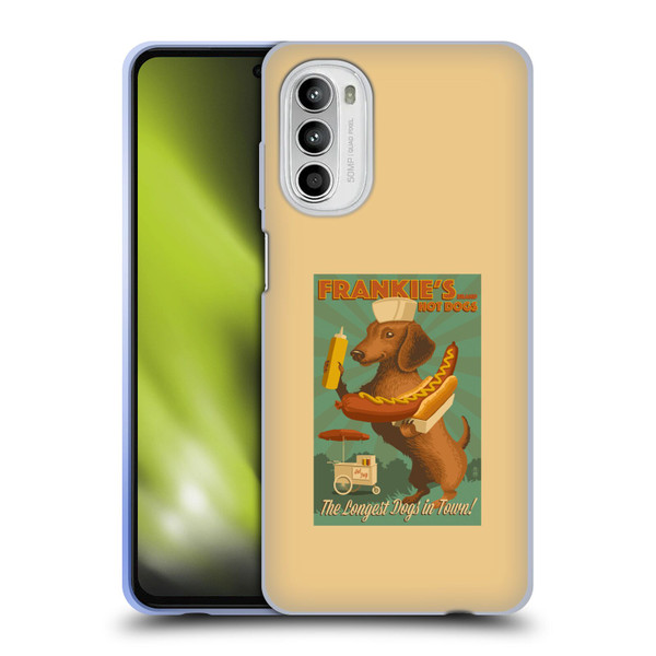 Lantern Press Dog Collection Frankie's Soft Gel Case for Motorola Moto G52