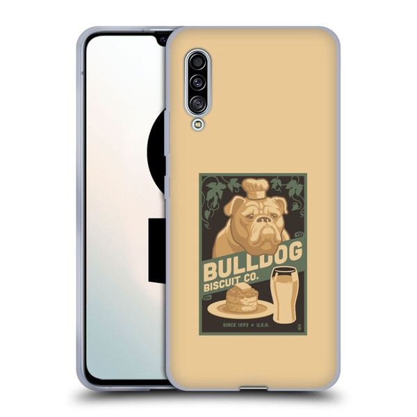 Lantern Press Dog Collection Bulldog Soft Gel Case for Samsung Galaxy A90 5G (2019)