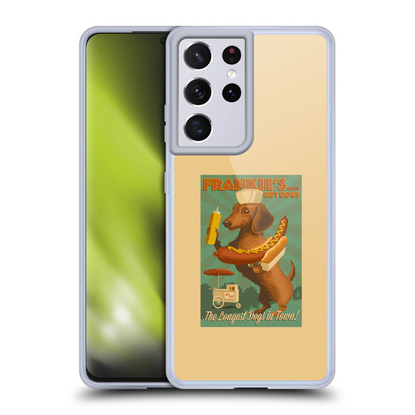 Lantern Press Dog Collection Frankie's Soft Gel Case for Samsung Galaxy S21 Ultra 5G