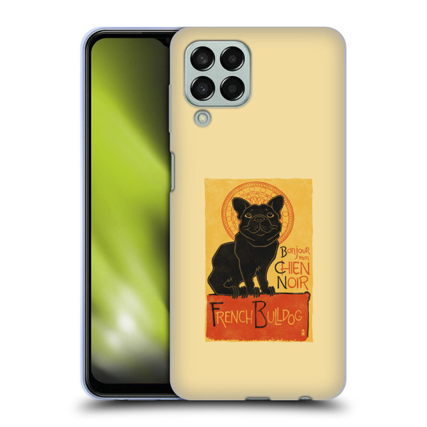 Lantern Press Dog Collection French Bulldog Soft Gel Case for Samsung Galaxy M33 (2022)